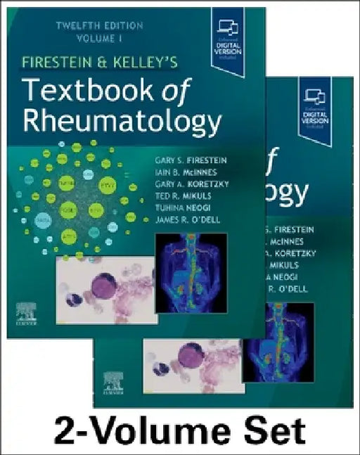 Firestein & Kelley's Textbook of Rheumatology, 2-Volume Set by Gary S., M.D. (EDT)/ McInnes, Iain B., Ph.D. (EDT)/ Koretzky, Gary A., M.D., Ph.D. (EDT)/ Mikuls, Ted R., M.D. (EDT) Firestein