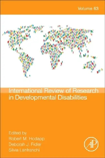International Review Research in Developmental Disabilities: Volume 63 by Robert M. Hodapp