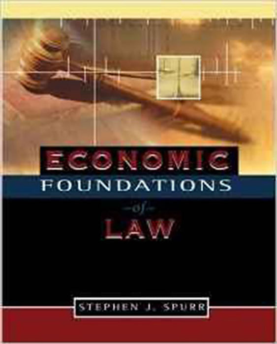 Economic Foundations Of Law