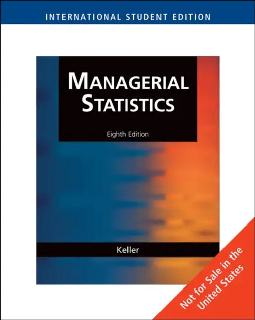 Managerial Statistics International Edition With Cdrom by Gerald Keller