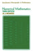 Numerical Mathematics by A. J. Moakes