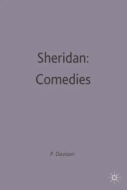 Sheridan: Comedies by Peter Davison