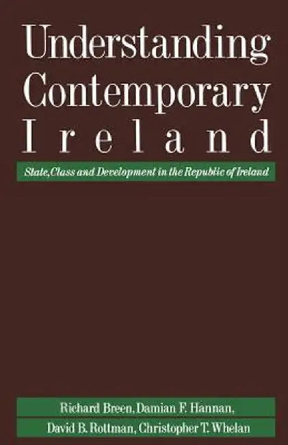 Understanding Contemporary Ireland: State, Class and Development in the Republic of Ireland by Richard Breen
