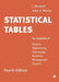 Statistical Tables: For Students of Science Engineering Psychology Business Management Finance by J. A. Barnes