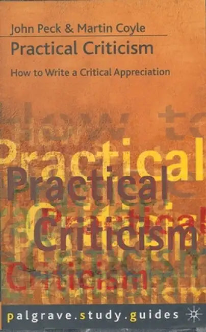 Practical Criticism by Martin Coyle
