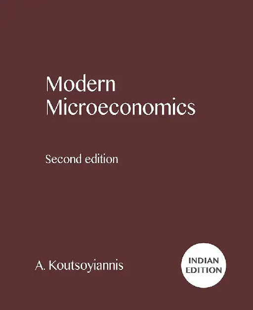 Modern Microeconomics by A. Koutsoyiannis