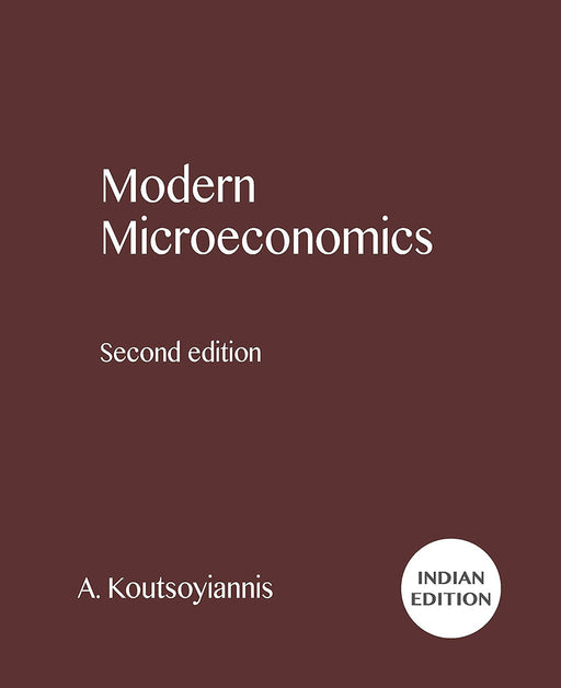 Modern Microeconomics  by A. Koutsoyiannis