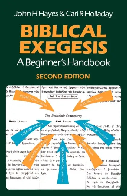 Biblical Exegesis by John H. Hayes, Carl R. Holladay