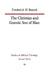 The Christian and Gnostic Son of Man by Frederick H. Borsch