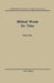 Biblical Words for Time by James Barr