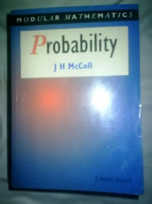 Probability - Modular Mathematics Series by John McColl
