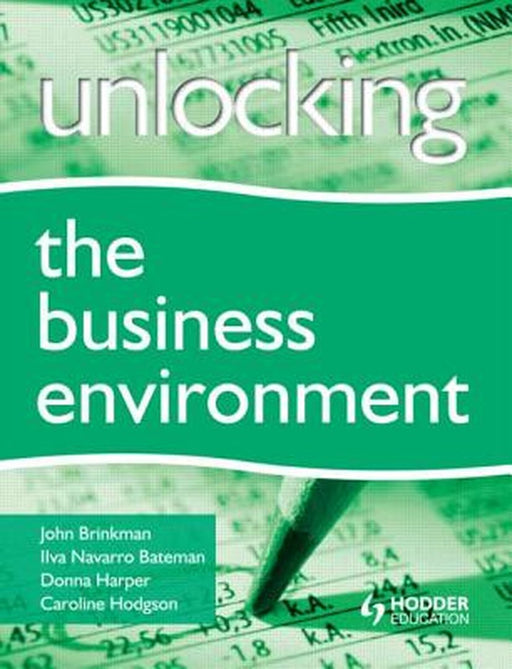 Unlocking the Business Environment by John Brinkman
