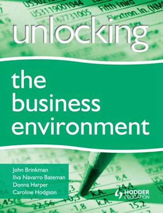 Unlocking the Business Environment by John Brinkman