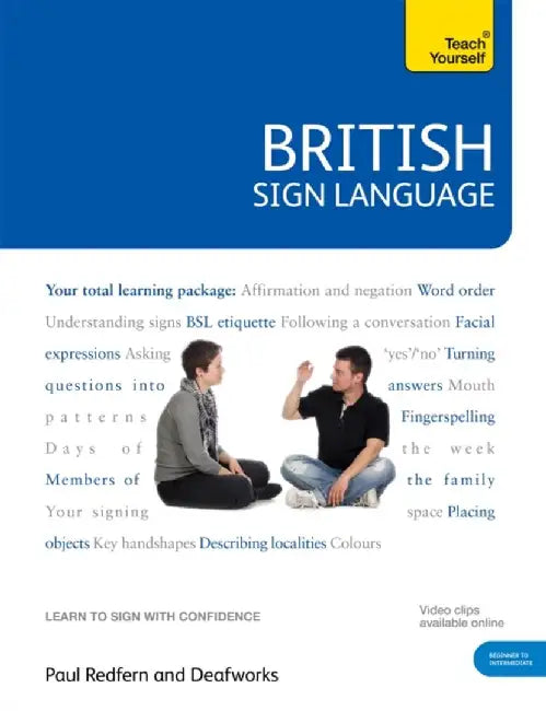 British Sign Language: Teach Yourself by Paul Redfern