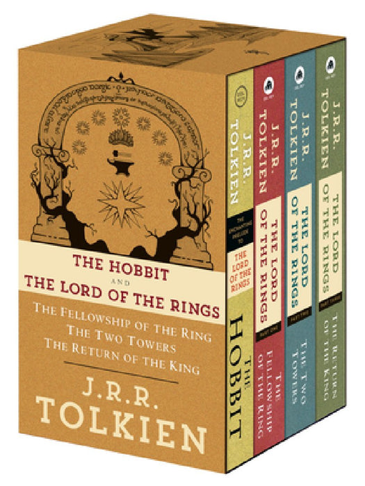 The Hobbit and the Lord of the Rings Set: The Hobbit, the Fellowship of the Ring, the Two Towers, the Return of the King