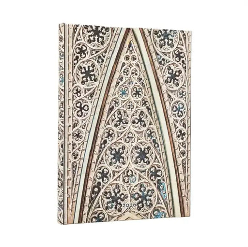 2026 Vault of the Milan Cathedral (Duomo di Milano) Midi 12-month Vertical Hardcover Flexi Dayplanner 2026 (Wrap Closure) by Paperblanks