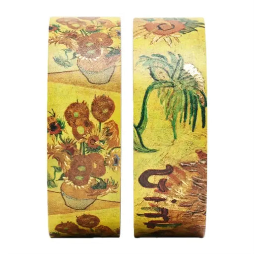 Van Gogh, Sunflowers Washi Tape, the Van Gogh Museum Collection by Paperblanks (Washi Tape Mixed Pack) by Paperblanks
