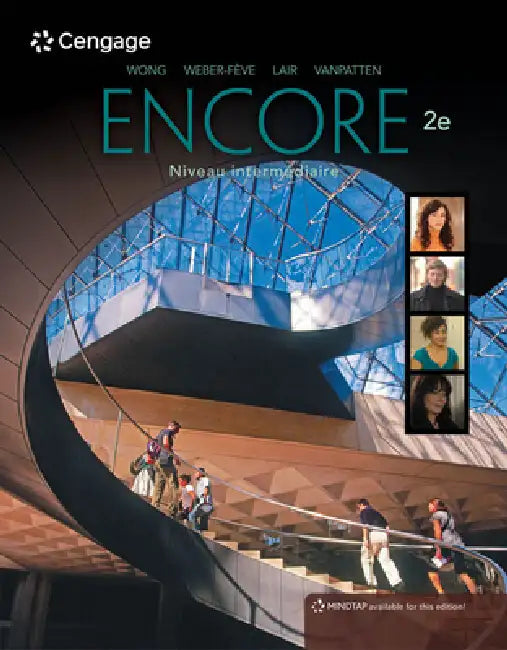 Encore Intermediate French, Student Edition: Niveau Intermediaire by Wynne Wong, Stacey Weber-Fève, Anne Lair