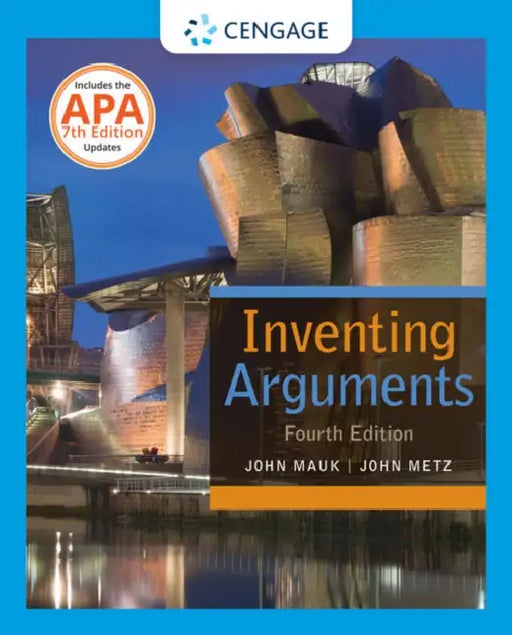 Inventing Arguments (W/ Apa7e Updates & Mla9e Update Card) by John Mauk, John Metz