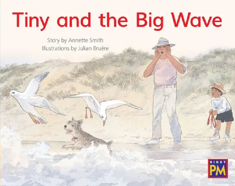 Leveled Reader Yellow Fiction Level 8 Grade 1: Tiny and the Big Wave by Hmh Hmh