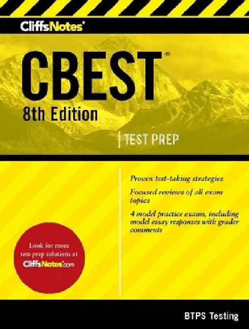CliffsNotes CBEST by Btps Testing