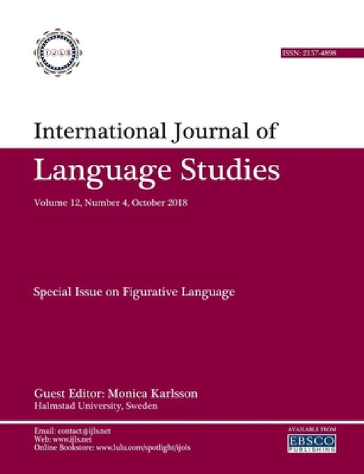 International Journal of Language Studies (IJLS) - volume 12(4) by Mohammad Ali Salmani Nodoushan