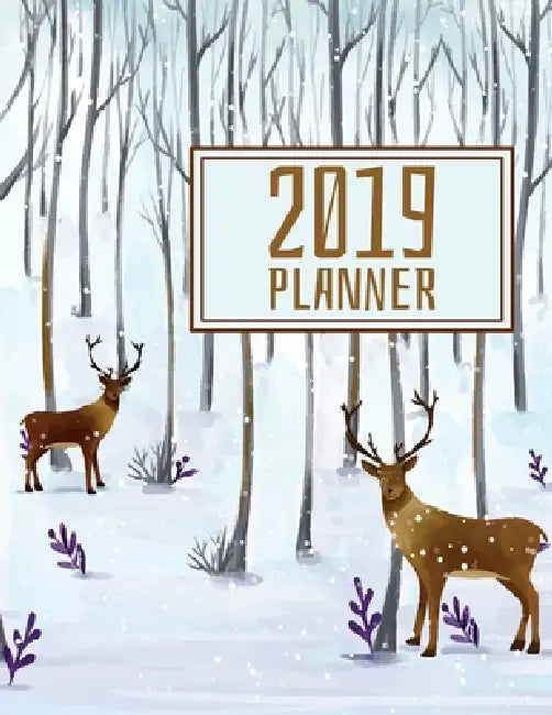 2019 Greeting Deer Planner by Mary Morin