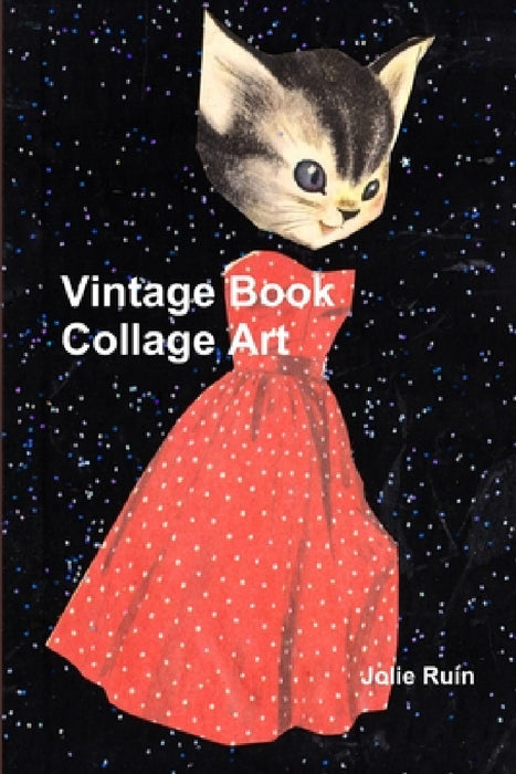 Vintage Book Collage Art by Jolie Ruin