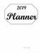 2019 Planner by Pompei Publishing