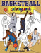 Basketball Coloring Book by Jasmine Taylor