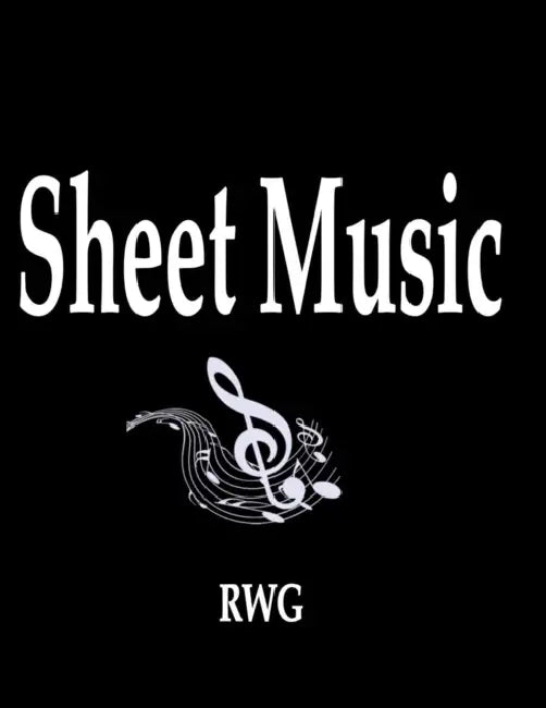 Sheet Music: 200 Pages 8.5" X 11" by Rwg