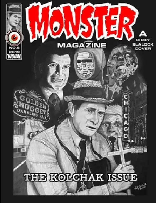 MONSTER MAGAZINE NO.6 COVER A by RICKY BLALOCK by Vance Capley