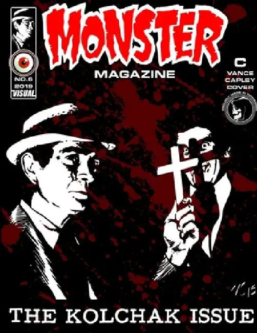 MONSTER MAGAZINE NO.6 COVER C by VANCE CAPLEY by Vance Capley