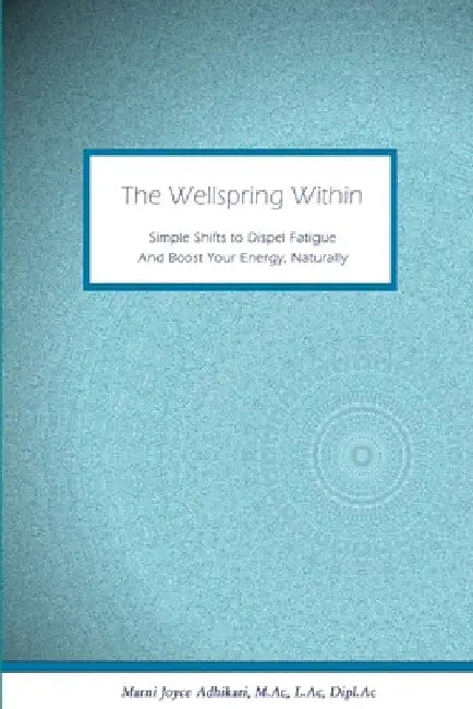 The Wellspring Within: Simple Shifts to Dispel Fatigue And Boost Your Energy, Naturally by M. Ac L. Ac Adhikari