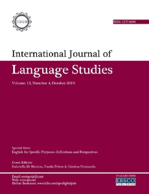 International Journal of Language Studies (IJLS) - volume 13(4) by Mohammad Ali Salmani Nodoushan