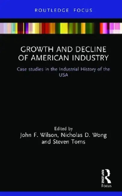 Growth and Decline of American Industry: Case Studies in the Industrial History of the USA by John F. Wilson