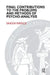 Final Contributions to the Problems and Methods of Psycho-Analysis by Ferenczi Sandor