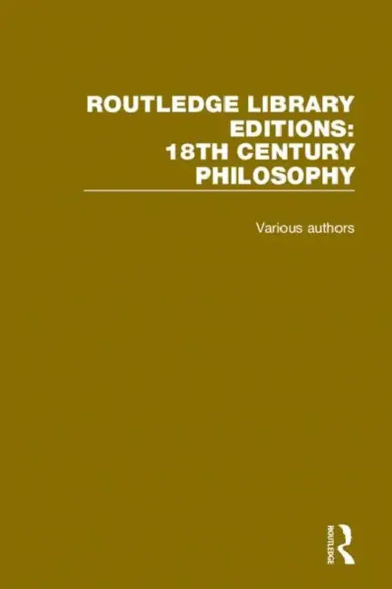18th Century Philosophy