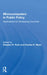 Microcomputers in Public Policy: Applications for Developing Countries by Stephen R. Ruth