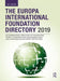 The Europa International Foundation Directory 2019 by Europa Publications