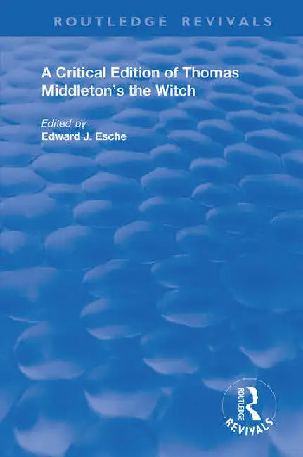 Thomas Middleton's the Witch by Middleton Thomas