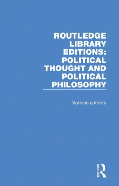 Political Thought and Political Philosophy
