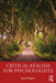 Critical Realism for Psychologists by David Pilgrim