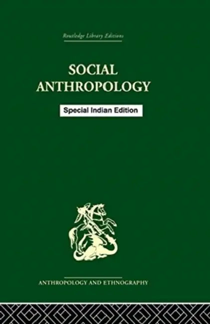 Social Anthropology by Evans-Pritchard
