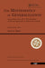 The Mathematics Of Generalization by David. H Wolpert