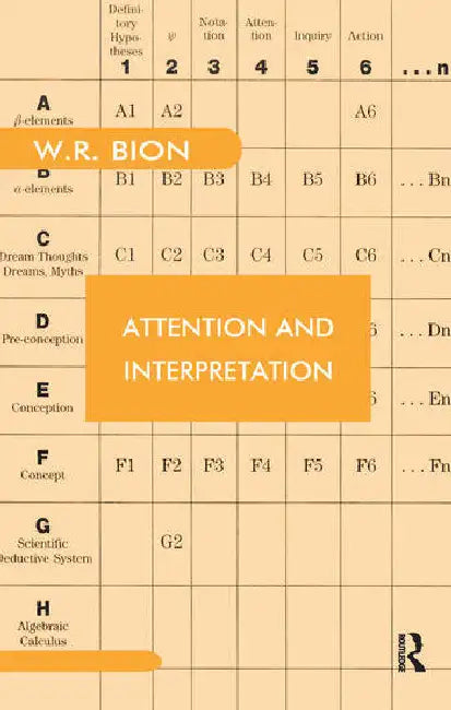 Attention and Interpretation by R. Bion Wilfred