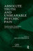 Absolute Truth and Unbearable Psychic Pain: Psychoanalytic Perspectives on Concrete Experience by Frosch Allan