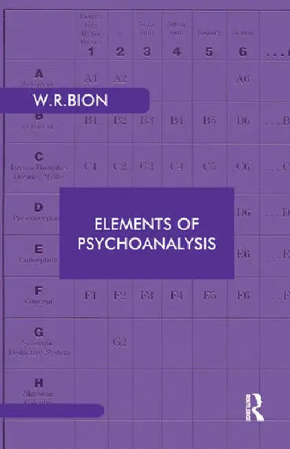 Elements of Psychoanalysis by R. Bion Wilfred