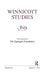 Winnicott Studies. No 8 by Spurling Laurence