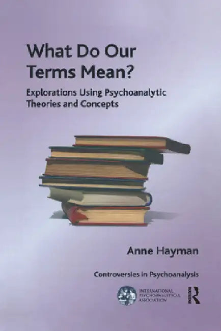 What Do Our Terms Mean?: Explorations Using Psychoanalytic Theories and Concepts by Anne Hayman